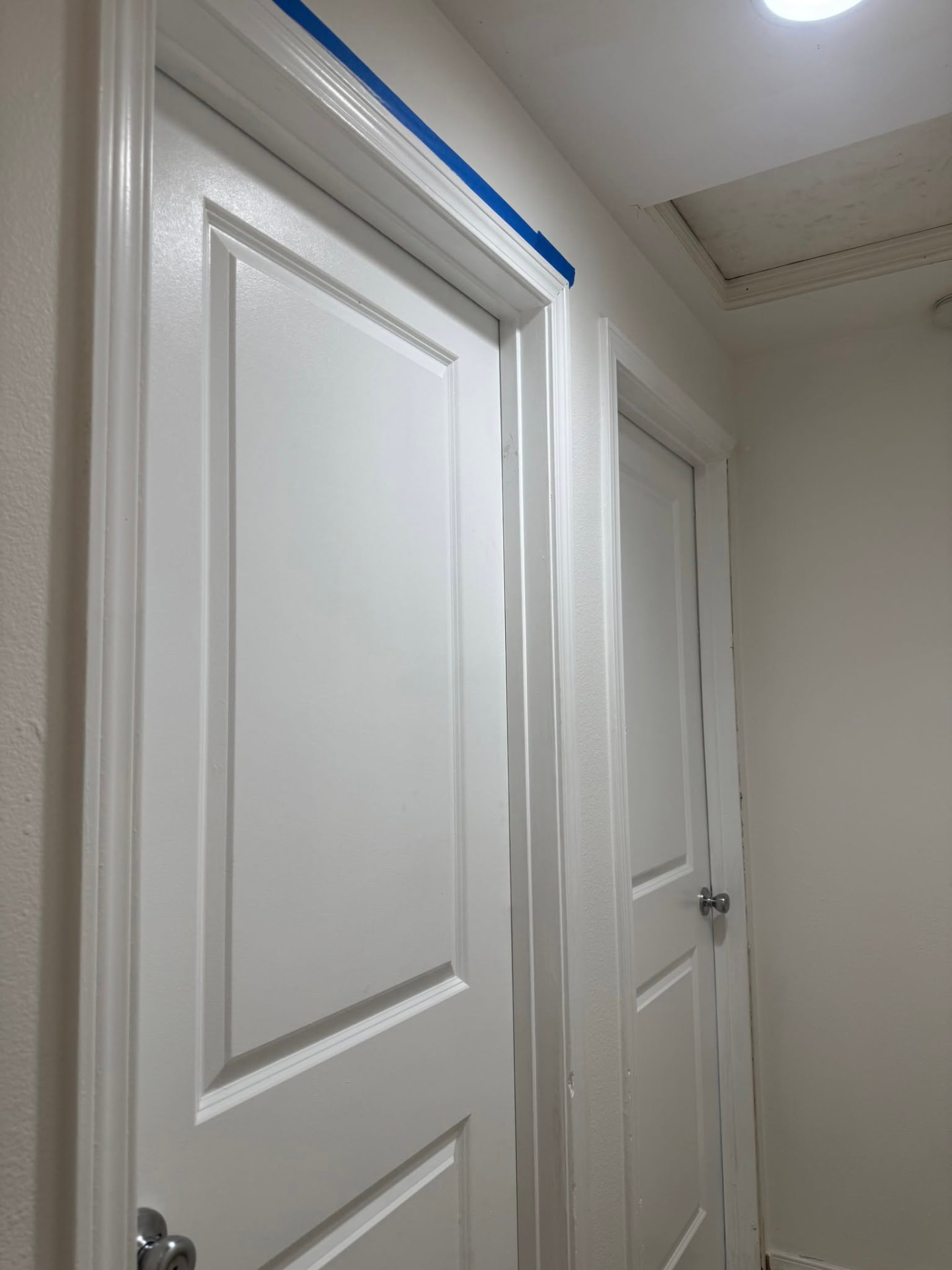 Painted interior doors, casing, and crown trim in Wenatchee WA